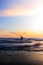 Silhouette by the Sea